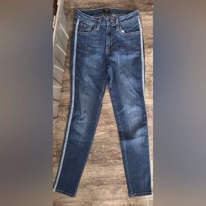 Just Black Jeans with stripe detail